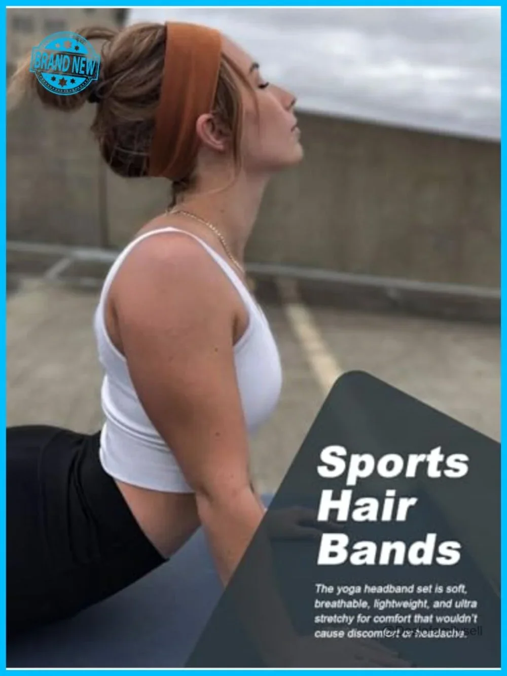 Non-Slip Stretchy Sports Headbands for Women Workout Yoga Running